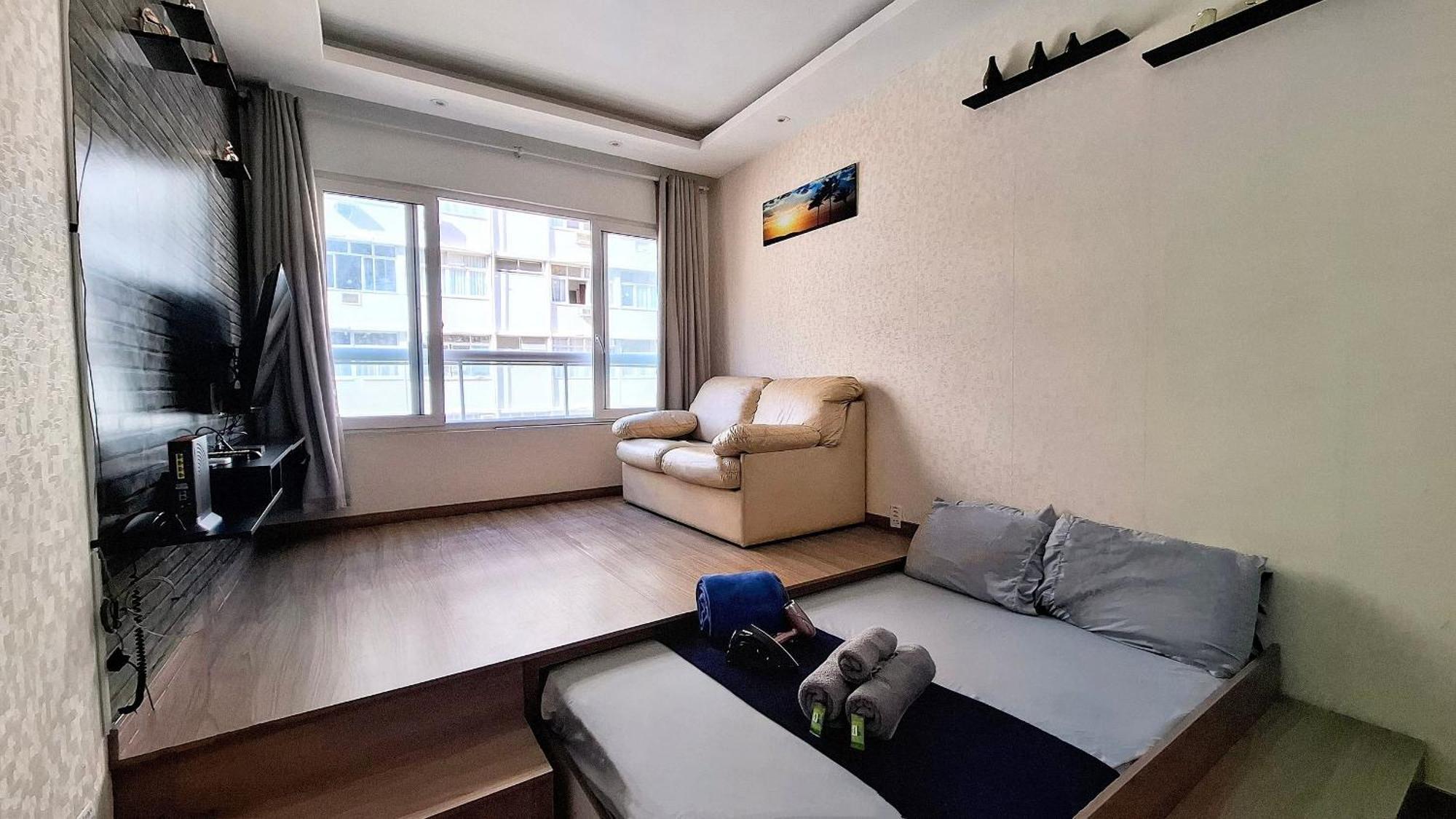 Design Copacabana - 4 Hospedes, Praia E Conforto! Рио-де-Жанейро Экстерьер фото